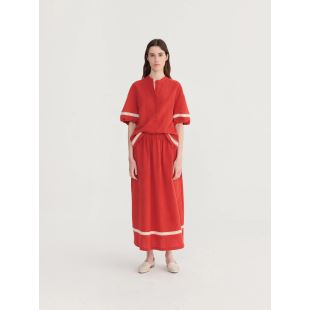 BOBO CHOSES - BLOUSE ROUGE