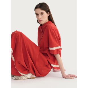 BOBO CHOSES - BLOUSE ROUGE