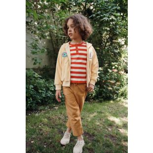 EMILE ET IDA - SWEAT ZIP | POUSSIN