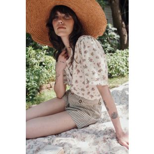 EMILE & IDA - LIGNE FEMME - CHEMISE DEBORA | FORSYTHIA