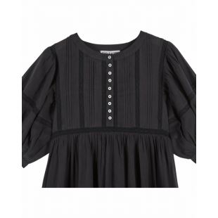 EMILE & IDA - LIGNE FEMME - ROBE DENTELLE | NOIR