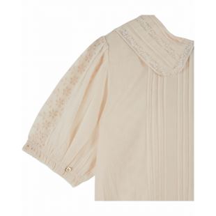 EMILE & IDA - LIGNE FEMME - BLOUSE VINTAGE | CREME