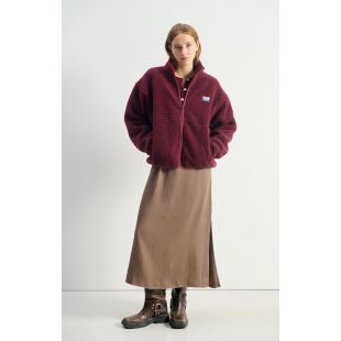 AMERICAN VINTAGE - VESTE FEMME HOKTOWN ML | BORDEAUX