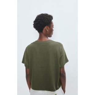 AMERICAN VINTAGE - TEE SHIRT YPAWOOD MC COL ROND | BOSQUET