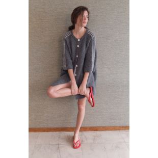 AMERICAN VINTAGE - GILET VITOW | ACIER CHINÉ