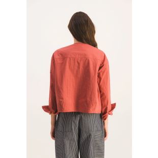 sixsoeurs - CHEMISE IRENE | BRIQUE