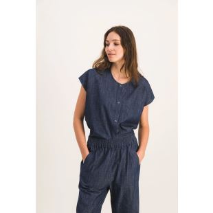 sixsoeurs - PANTALON ZAHO | DENIM LIGHT