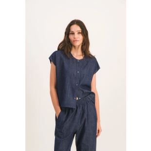 sixsoeurs - PANTALON ZAHO | DENIM LIGHT