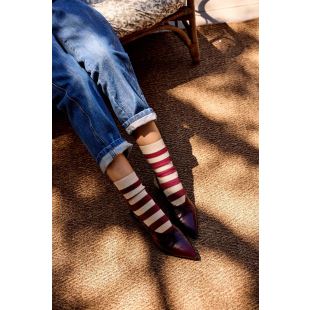 sixsoeurs - CHAUSSETTE SAILOR | BORDEAUX