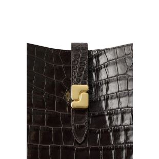 SOEUR - SAC BELLO | MARRON CROCO