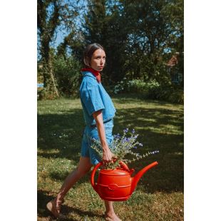 POUDRE ORGANIC - CHEMISE CARVI | DENIM BLEU