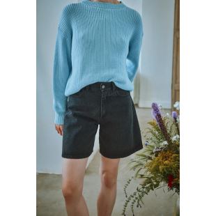 POUDRE ORGANIC - SHORT VETIVER | DENIM NOIR