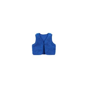 ARSENE ET LES PIPELETTES - GILET SHERPA | COBALT