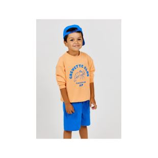 ARSENE ET LES PIPELETTES - SWEAT CREVETTE CLUB | ABRICOT