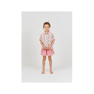 ARSENE ET LES PIPELETTES - SHORT VICHY | ROSE