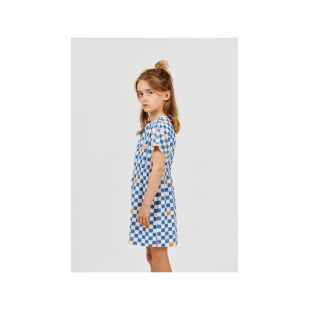 ARSENE ET LES PIPELETTES - ROBE ÉPONGE DAMIER