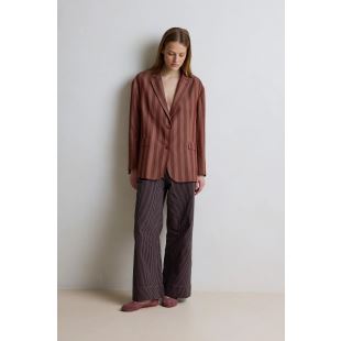 HOD PARIS - PANTALON JIM STRIPE | NAVY