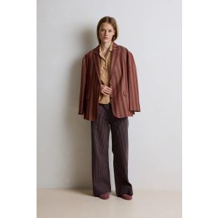 HOD PARIS - PANTALON JIM STRIPE | NAVY