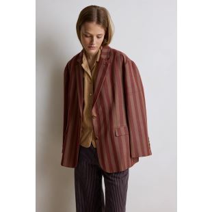 HOD PARIS - PANTALON JIM STRIPE | NAVY