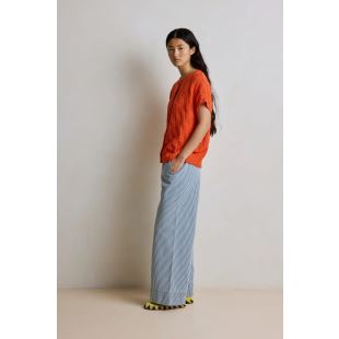 HOD PARIS - PANTALON JIM STRIPE | BLUEBELL