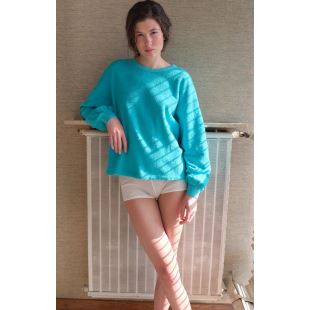 AMERICAN VINTAGE - SWEAT BOBYPARK | TURQUOISE