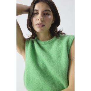 AMERICAN VINTAGE - CARDIGAN VITOW SANS MANCHES | JARDIN