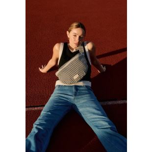 Rive droite - BANANE XL CUSTINE | RAYÉ NOIR ET BLANC