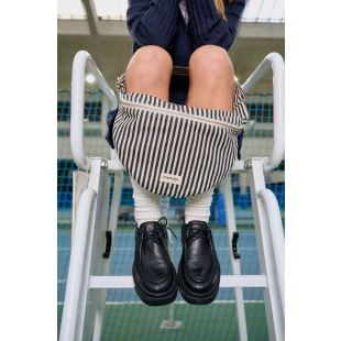 Rive droite - BANANE XL CUSTINE | RAYÉ NOIR ET BLANC