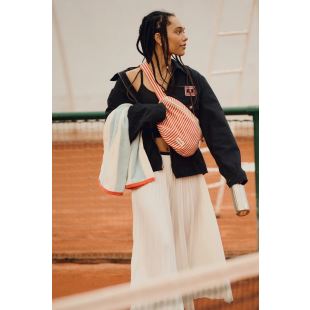 Rive droite - BANANE XL CUSTINE | RAYÉ ROUGE ET BLANC