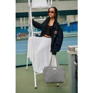 Rive droite - SAC 24H CÉLESTIN | RAYÉ NOIR ET BLANC