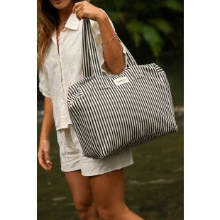 Rive droite - SAC 24H CÉLESTIN | RAYÉ NOIR ET BLANC