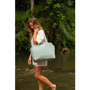 Rive droite - SAC 24H CÉLESTIN | RAYÉ VERT ET BLANC