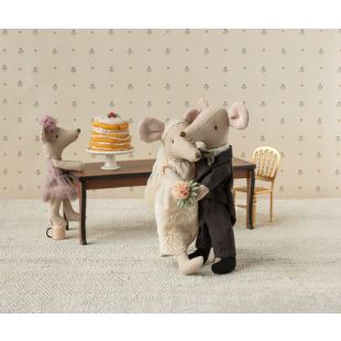 MAILEG - LONGUE TABLE À MANGER SOURIS