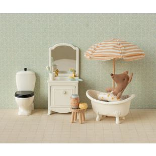 MAILEG - PARASOL SOURIS | SOFT CORAIL