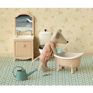 MAILEG - BAIGNOIRE SOURIS | ROSE