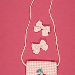 LUCIOLE ET PETIT POIS - SAC À MAIN | CERISE