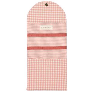 LUCIOLE ET PETIT POIS - POCHETTE PORTE BARRETTES | CERISE
