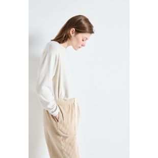 AMERICAN VINTAGE - TEE SHIRT YPAWOOD | GRIS CHINÉ