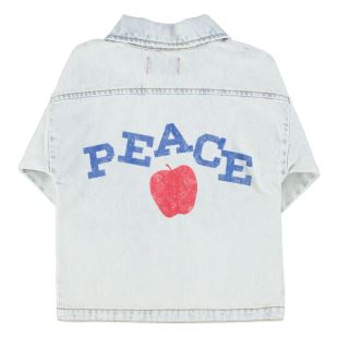 PIUPIUCHICK - VESTE JEAN "PEACE"