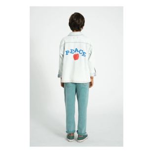 PIUPIUCHICK - VESTE JEAN "PEACE"