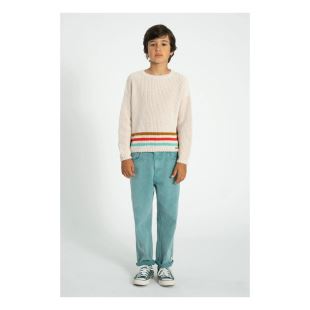 PIUPIUCHICK - JEAN WASHED GREEN