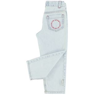 PIUPIUCHICK - JEAN WASHED LIGHT BLUE DENIM