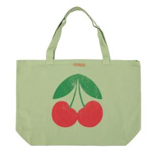 PIUPIUCHICK - SAC OLIVE AVEC CERISE