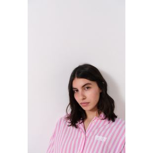AMERICAN VINTAGE - CHEMISE VEXTOWN | RAYURES ROSES