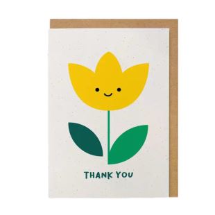 Graphic Factory - CARTE FLEUR THANK YOU