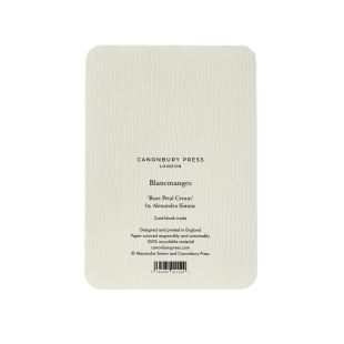CANONBURY PRESS - CARTE BLANCMANGE ROSE PETAL