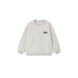 AMERICAN VINTAGE - SWEAT BAPTOWN | GRIS CHINÉ
