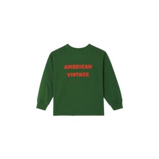 AMERICAN VINTAGE - TEE SHIRT ENFANT FIZ | FEUILLAGE VINTAGE