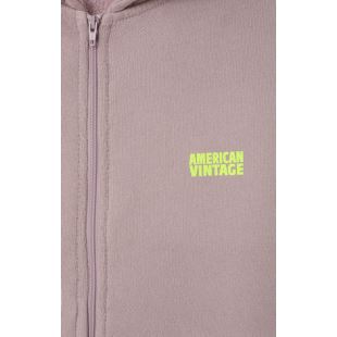 AMERICAN VINTAGE - SWEAT ENFANT IZUBIRD CAPUCHE | PRUNELLE VINTAGE