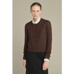 SOEUR - CARDIGAN GRIFFITH | MARRON